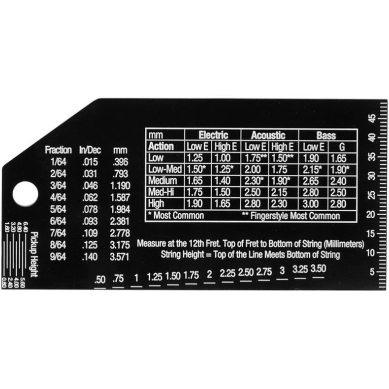 MusicNomad MN602 - String Action Gauge