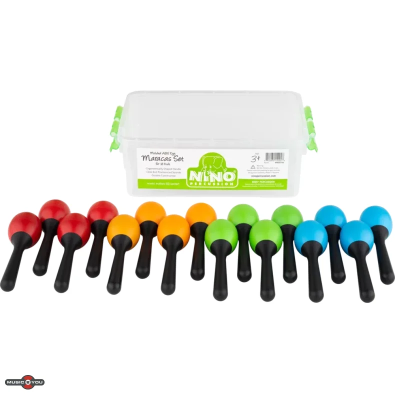 Nino SET56 Mini Maracas st til brn - 16 stk.