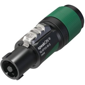 Neutrik NL4FXXWS 4 pol Speakon kabelstik til 6-12mm Kabel