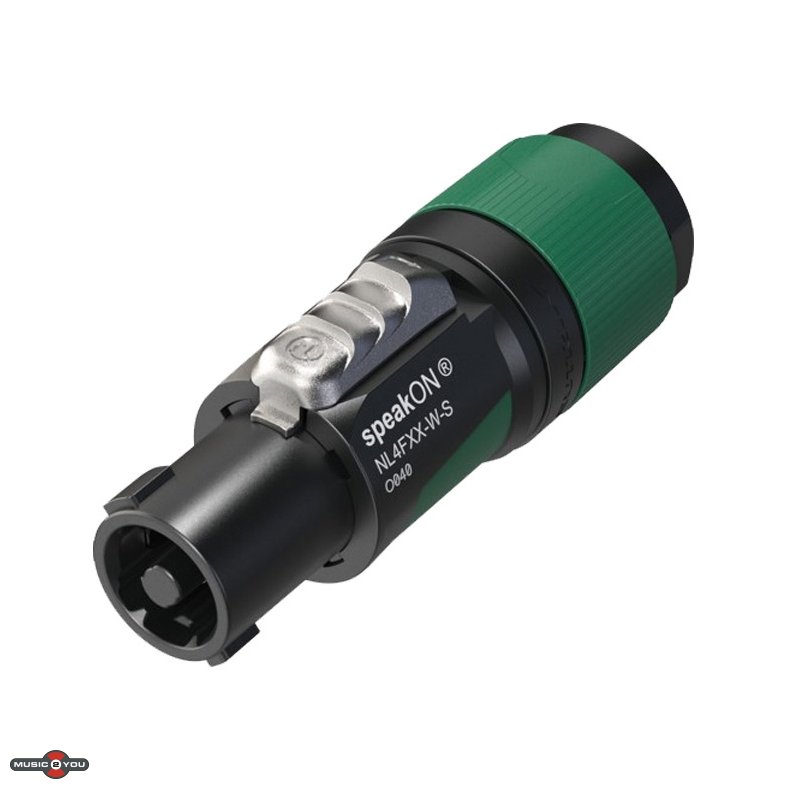 Neutrik NL4FXXWS 4 pol Speakon kabelstik til 6-12mm Kabel