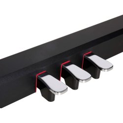 NUX NPK 10 Digital klaver komplet med ben og pedaler - Sort