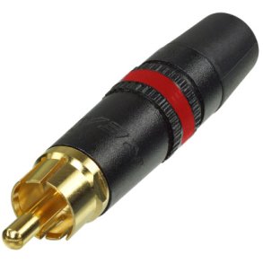 REAN NYS373-2 RCA Han R�d Kabelstik - Sort