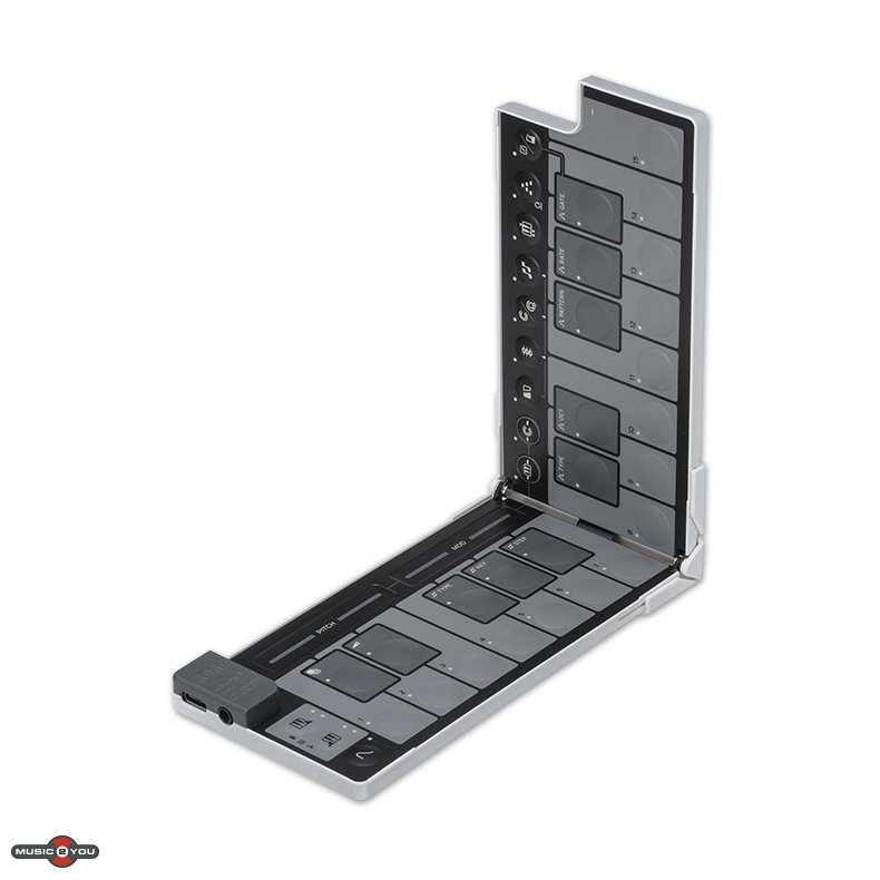 KORG nanoKEY MIDI/USB Folding Keyboard - Hvid