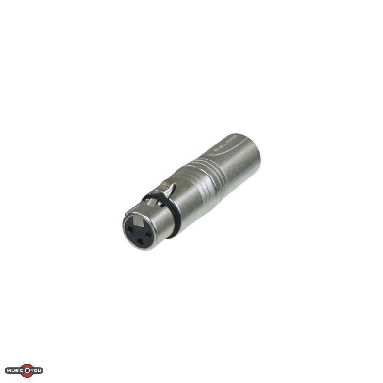Neutrik NA3F5M 5pol XLR Han - 3pol XLR Hun DMX Adapter
