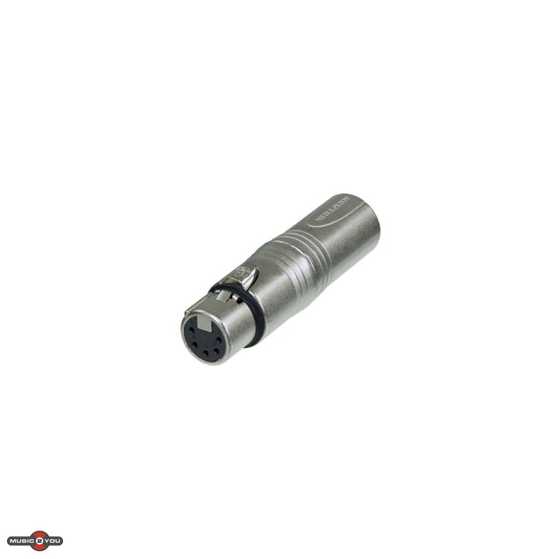 Neutrik NA3M5F 3pol XLR Han - 5pol XLR Hun DMX Adapter