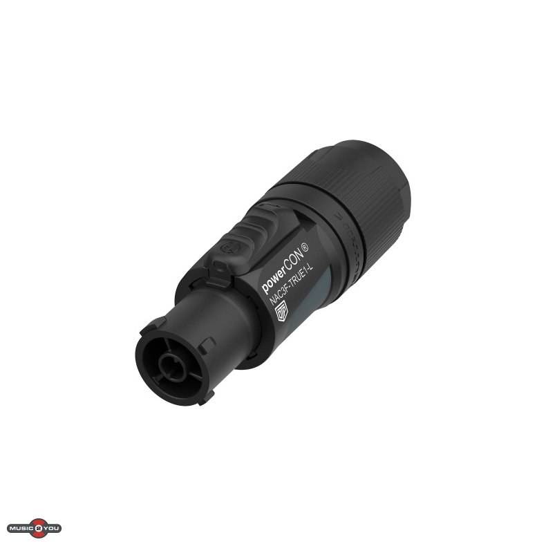 Neutrik NAC3F-TRUE1-L PowerCON TRUE1 Hun kabelstik 10-16mm - Sort