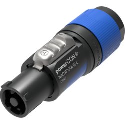 Neutrik NAC3FXXA-W-L PowerCON Bl� kabelstik 10-16mm - Sort