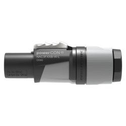 Neutrik NAC3FXXB-W-L PowerCON Gr� kabelstik 10-16mm - Sort