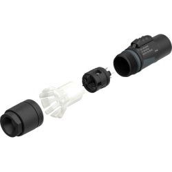 Neutrik NAC3M-TRUE1-L PowerCON TRUE1 Han kabelstik  10-16mm - Sort