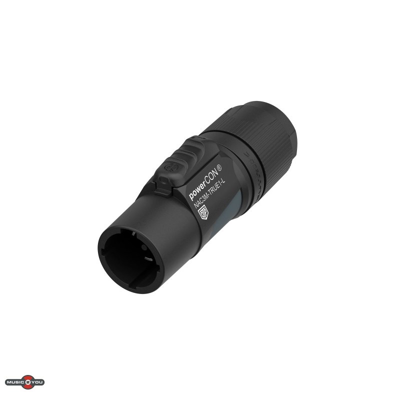 Neutrik NAC3M-TRUE1-L PowerCON TRUE1 Han kabelstik  10-16mm - Sort