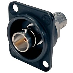 Neutrik NBB75DFIB-P BNC Hun Feedthrough Chassis-stik (Protruding)