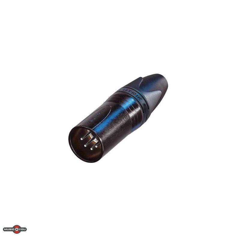 Neutrik NC5MXX-BAG 5pol XLR Han Kabel-stik - Sort