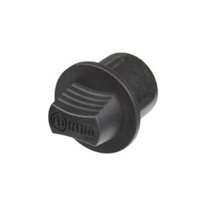 Neutrik NDM Gummiprop til XLR Han Chassis - Sort