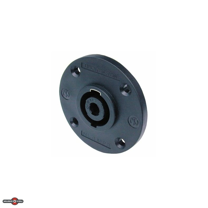 Neutrik NL4MPR 4pol Speakon Chassis-stik Rund