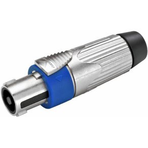 Neutrik NLT4FXX 4pol Speakon Hun Kabel-stik Metal - Blank