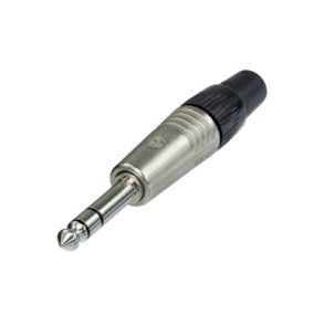 Neutrik NP3C Jack 6,3mm Stereo Kabel-stik - Blank