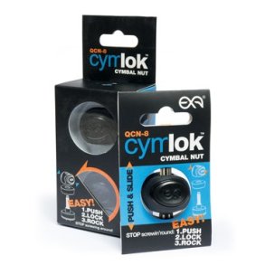 No Nuts CymLok Quickset Cymbal Nut 2-pack - Sort