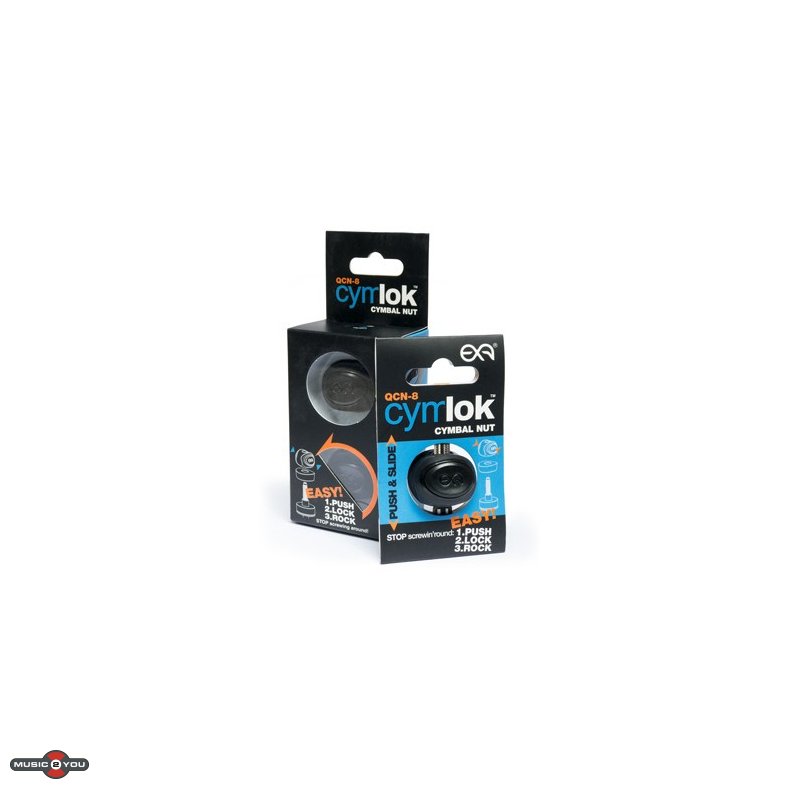 No Nuts CymLok Quickset Cymbal Nut 2-pack - Sort