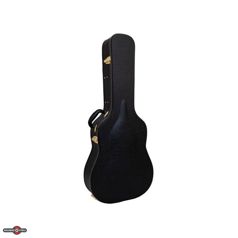 Hardcase / Kuffert til Dreadnought Western Guitar - Sort