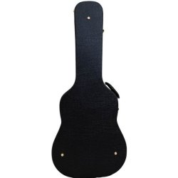 Hardcase / Kuffert til Dreadnought Western Guitar - Sort