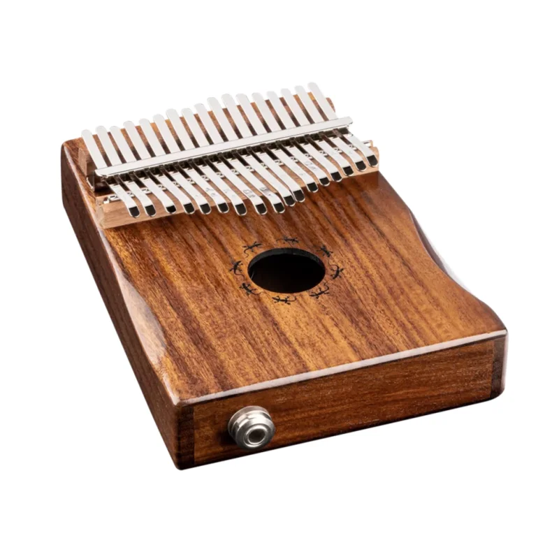 Ortega Kalimba med Pickup C Dur - 17Keys - Solid Acacia Tr