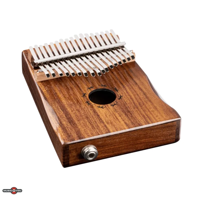 Ortega Kalimba med Pickup C Dur - 17Keys - Solid Acacia Tr
