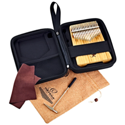 Ortega Kalimba C Dur - 17Keys - Solid Bambus Tr