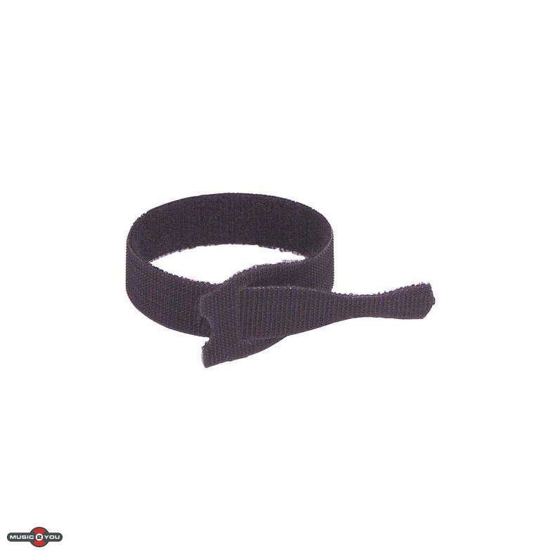 Velcrostrop - 20 cm x 20 mm - Sort