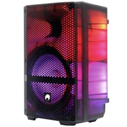 Omnitronic MSE-8+ Aktiv batteri hjttaler med lys