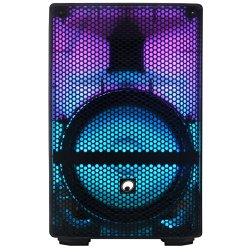 Omnitronic MSE-8+ Aktiv batteri hjttaler med lys