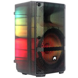 Omnitronic MSE-8+ Aktiv batteri hjttaler med lys