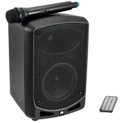 Omnitronic WAMS-65BT st - Batterihjttaler med trdls mikrofon og taske