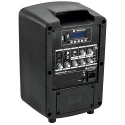 Omnitronic WAMS-65BT st - Batterihjttaler med trdls mikrofon og taske