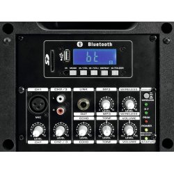 Omnitronic WAMS-65BT st - Batterihjttaler med trdls mikrofon og taske