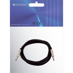 Omn - Jack Han mono 6,3mm H�jttalerkabel 2x1,5mm� - 1,5m