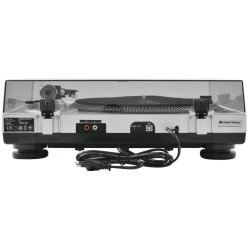 Omnitronic BD-1380 USB Pladespiller - Slv