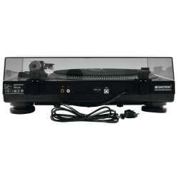 Omnitronic BD-1390 USB Pladespiller - Sort