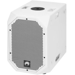 Omnitronic BOB-10A Aktiv Subwoofer + 4 stk. BOB-4 Top Bundle2 - Hvid