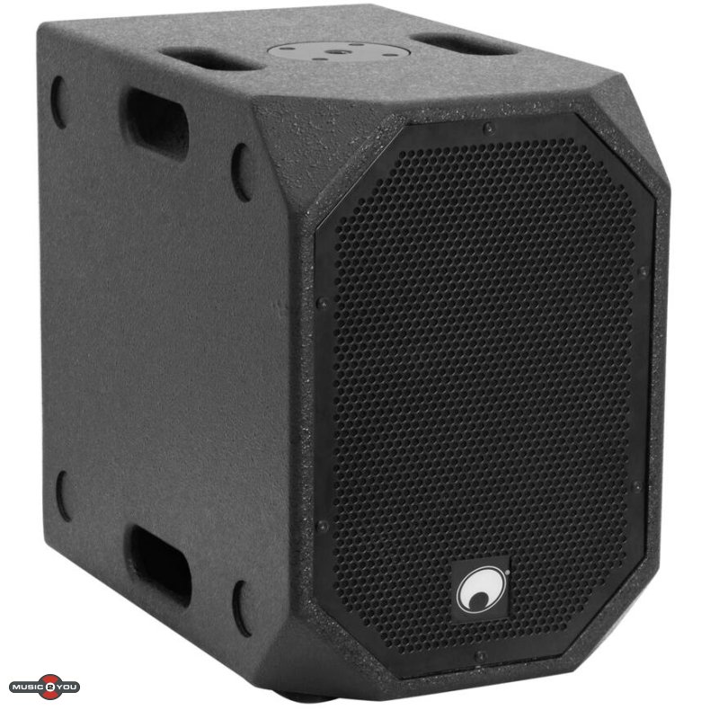 Omnitronic BOB-10A Aktiv Subwoofer + TOP amp - Sort