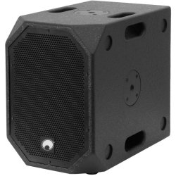 Omnitronic BOB-10A Aktiv Subwoofer + 4 stk. BOB-4 Top Bundle2 - Sort