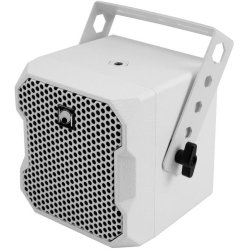 Omnitronic BOB-10A Aktiv Subwoofer + 4 stk. BOB-4 Top Bundle2 - Hvid