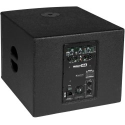 Omnitronic Molly-12A Aktiv Subwoofer + Top Amp - Sort