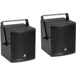 Omnitronic Molly-12A Aktiv Subwoofer + 2 stk. Molly-6 Top Bundle1 - Sort