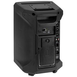 Omnitronic PORTY-8A Aktiv batteri hjttaler med mikrofon