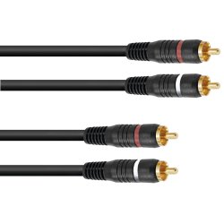 Omnitronic Phono kabel 2xPhono/RCA Han - Han