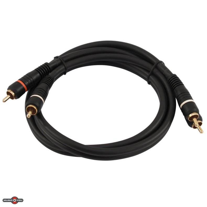 Omnitronic Phono kabel 2xPhono/RCA Han - Han