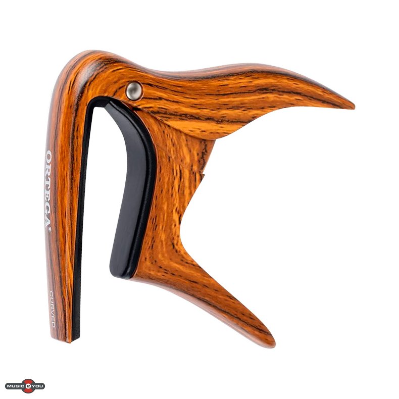 Ortega OCAPOCV-WND Capo til Elektrisk og Western guitar - Valn�d