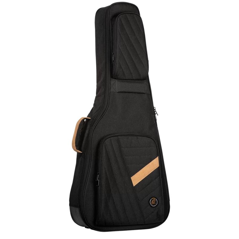 Ortega Deluxe F-formet Gigbag til Western guitar - Sort