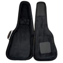 Ortega Deluxe F-formet Gigbag til Western guitar - Sort