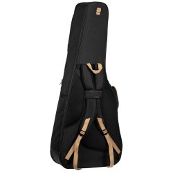 Ortega Deluxe F-formet Gigbag til Western guitar - Sort
